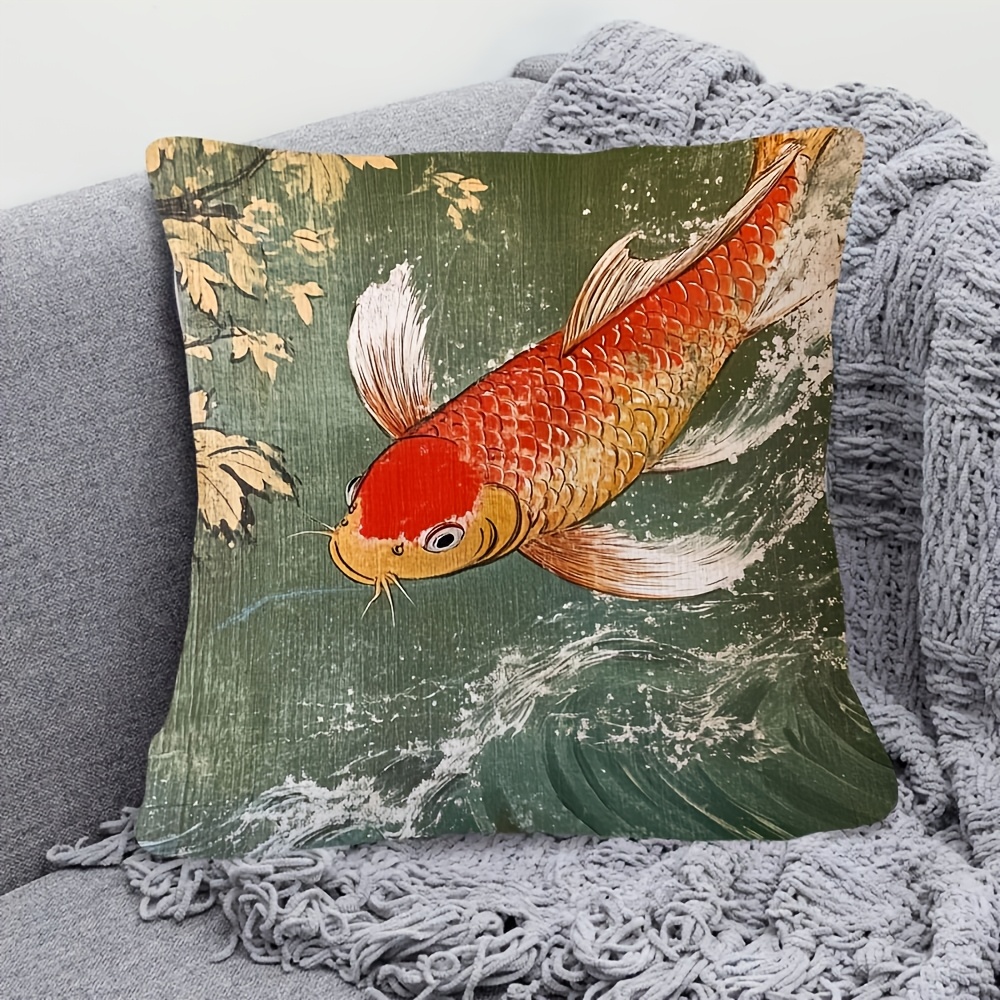 Zen Luxury Bags - Pillow Covers 45x45cm Square Vintage Japanese
