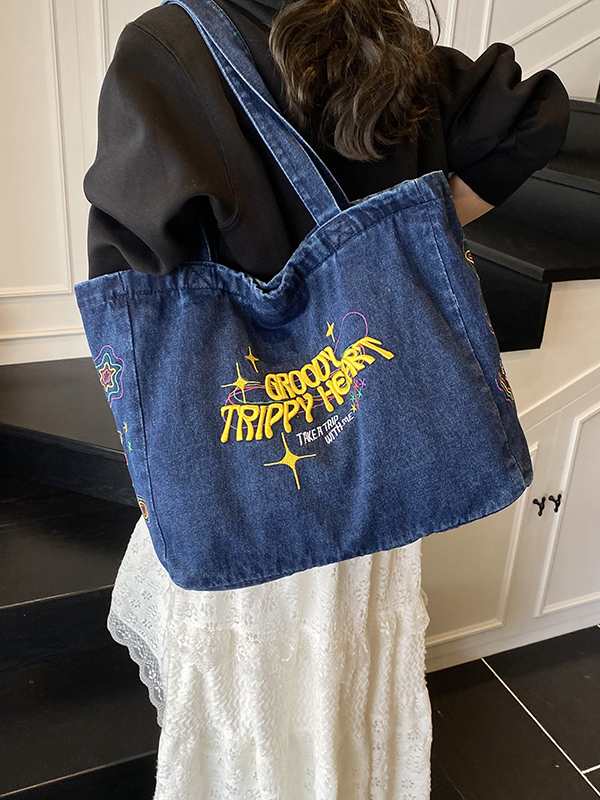 Korean Style Versatile Large C - Canvas Tote Designer のレビューと価格