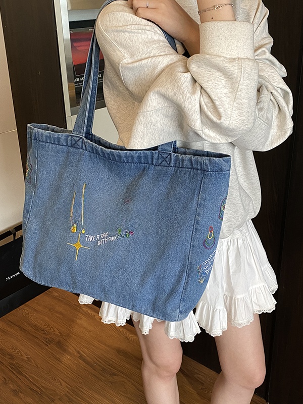 Korean Style Versatile Large C - Canvas Tote Designer のレビューと価格
