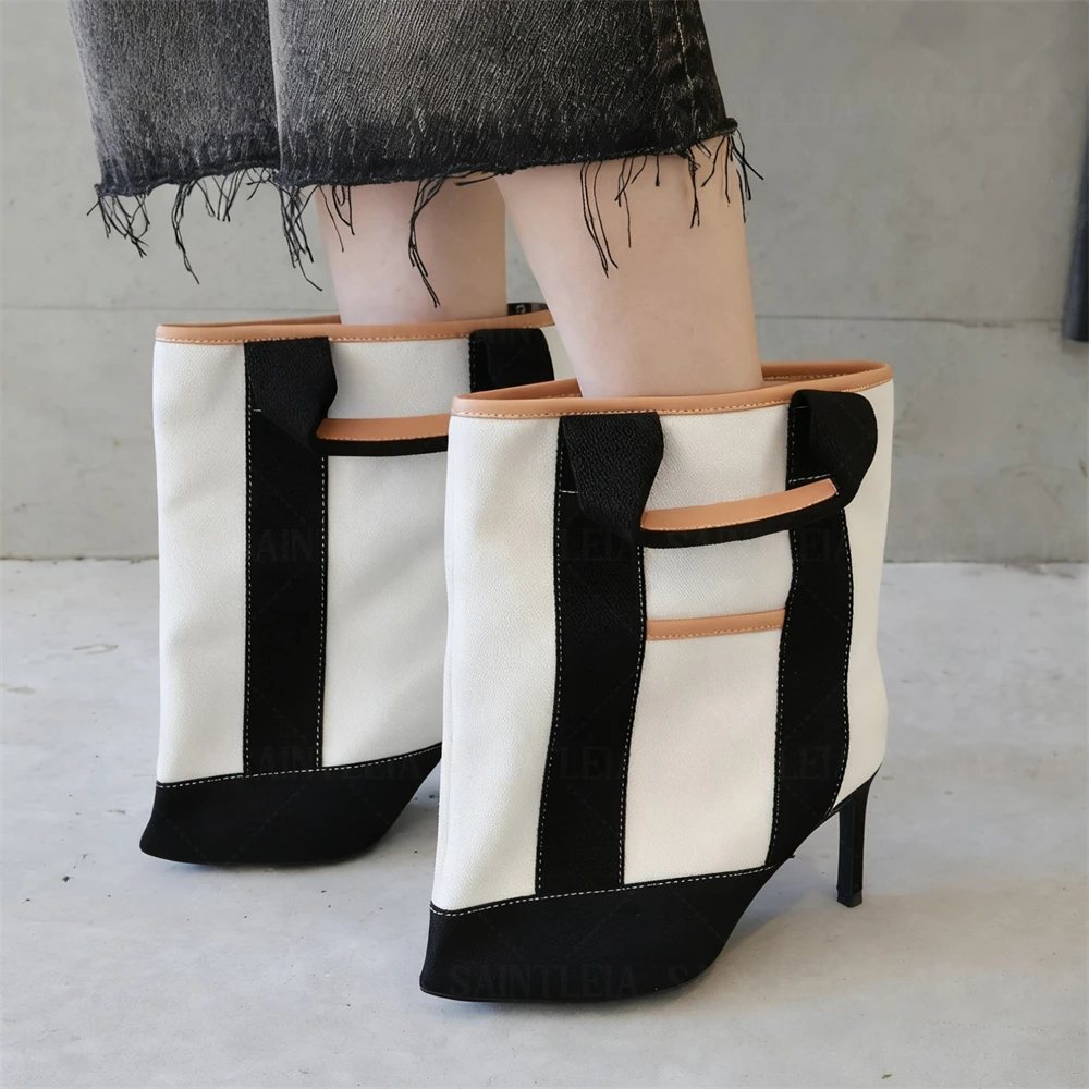 New Women's Color Block Tote B - Canvas Tote Designer のレビューと価格