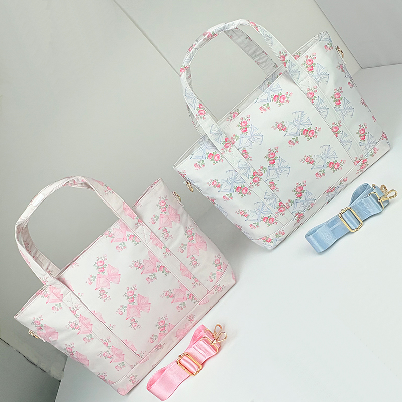 Fashion Floral Printed Tote Ba - Luxury Tote Bags With Zipper のレビューと価格
