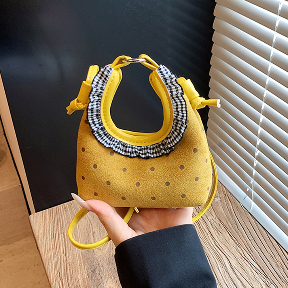 Sweet Mini Suede Handbag Women - Half Moon Bag Suede のレビューと価格