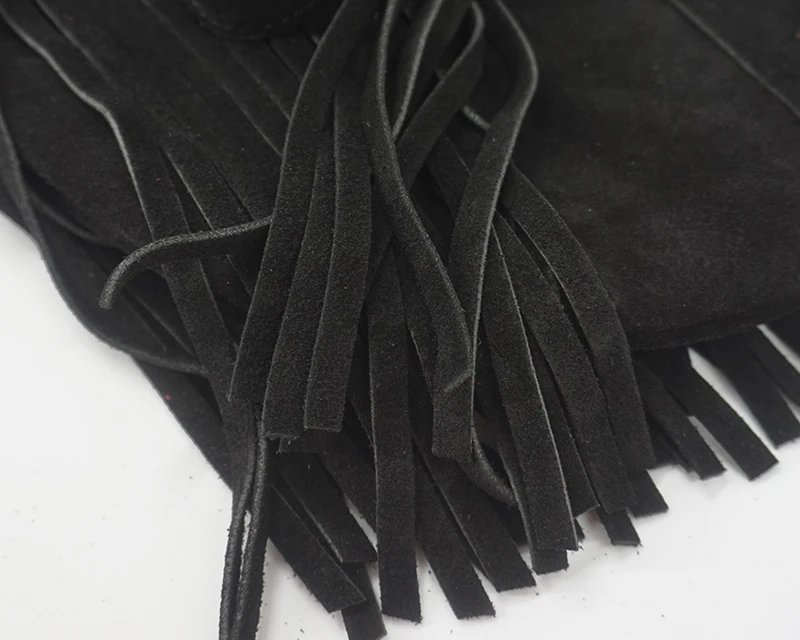 Women Genuine Leather Suede Fr - Half Moon Bag Suede のレビューと価格