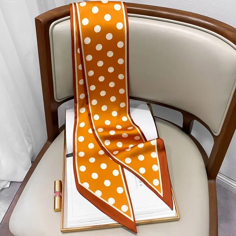 Design Print Skinny Scarf Plai - Luxury Bags For Travel のレビューと価格