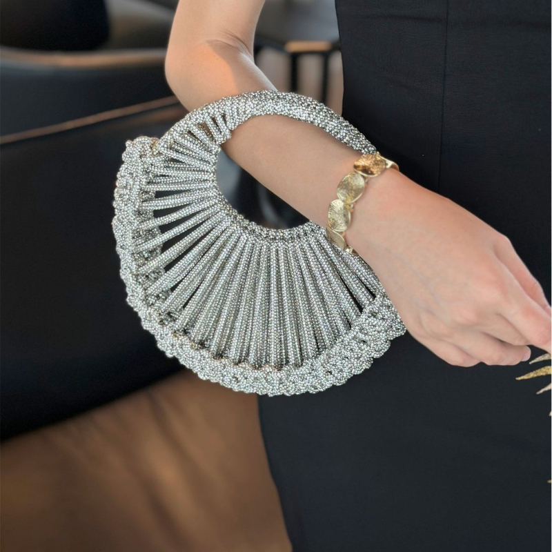 Shiny Clutch Evening Bag Femal - Luxury Bag Collection のレビューと価格