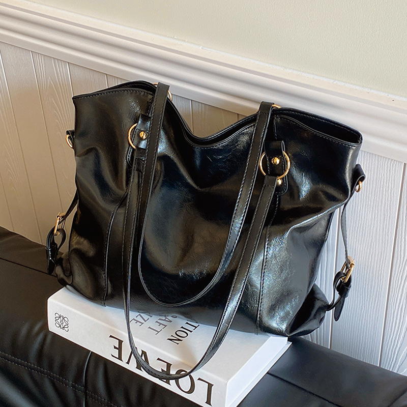 Vintage Women's Shoulder Bag L - Luxury Tote Bags With Zipper のレビューと価格