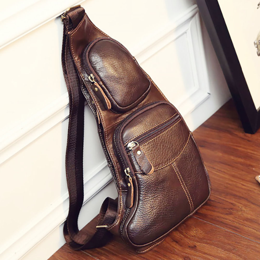Men Cross Body Shoulder Sling  - Half Moon Bag Suede のレビューと価格