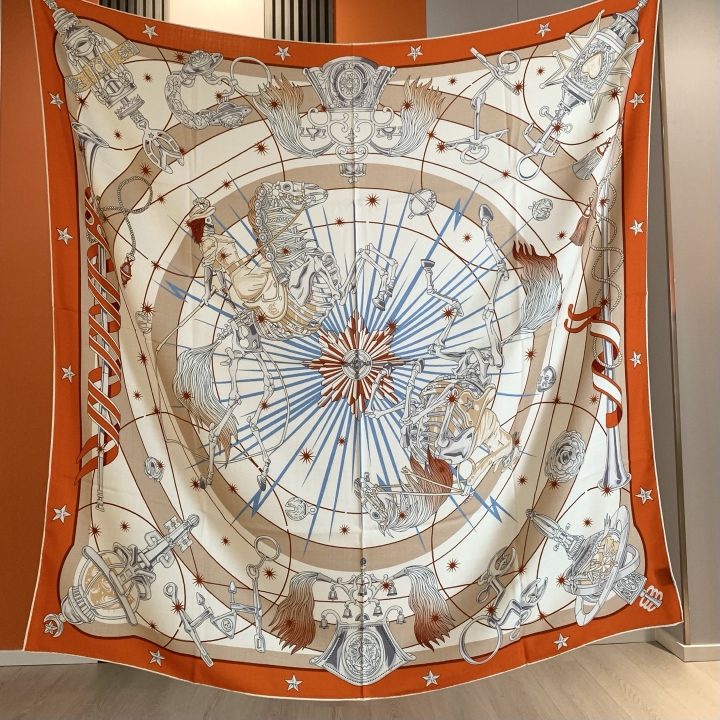 Luxury Brand Scarf Large Silk  - Luxury Bags Sales のレビューと価格