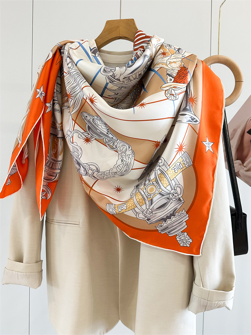 Luxury Brand Scarf Large Silk  - Luxury Bags Sales のレビューと価格