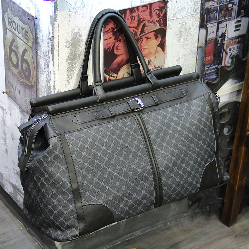 Fashion Plaid Travel Bag Men H - Luxury Tote Bags With Zipper のレビューと価格