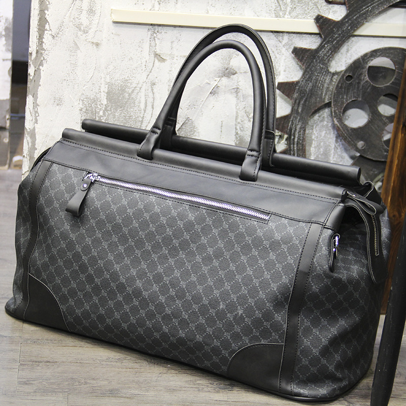 Fashion Plaid Travel Bag Men H - Luxury Tote Bags With Zipper のレビューと価格