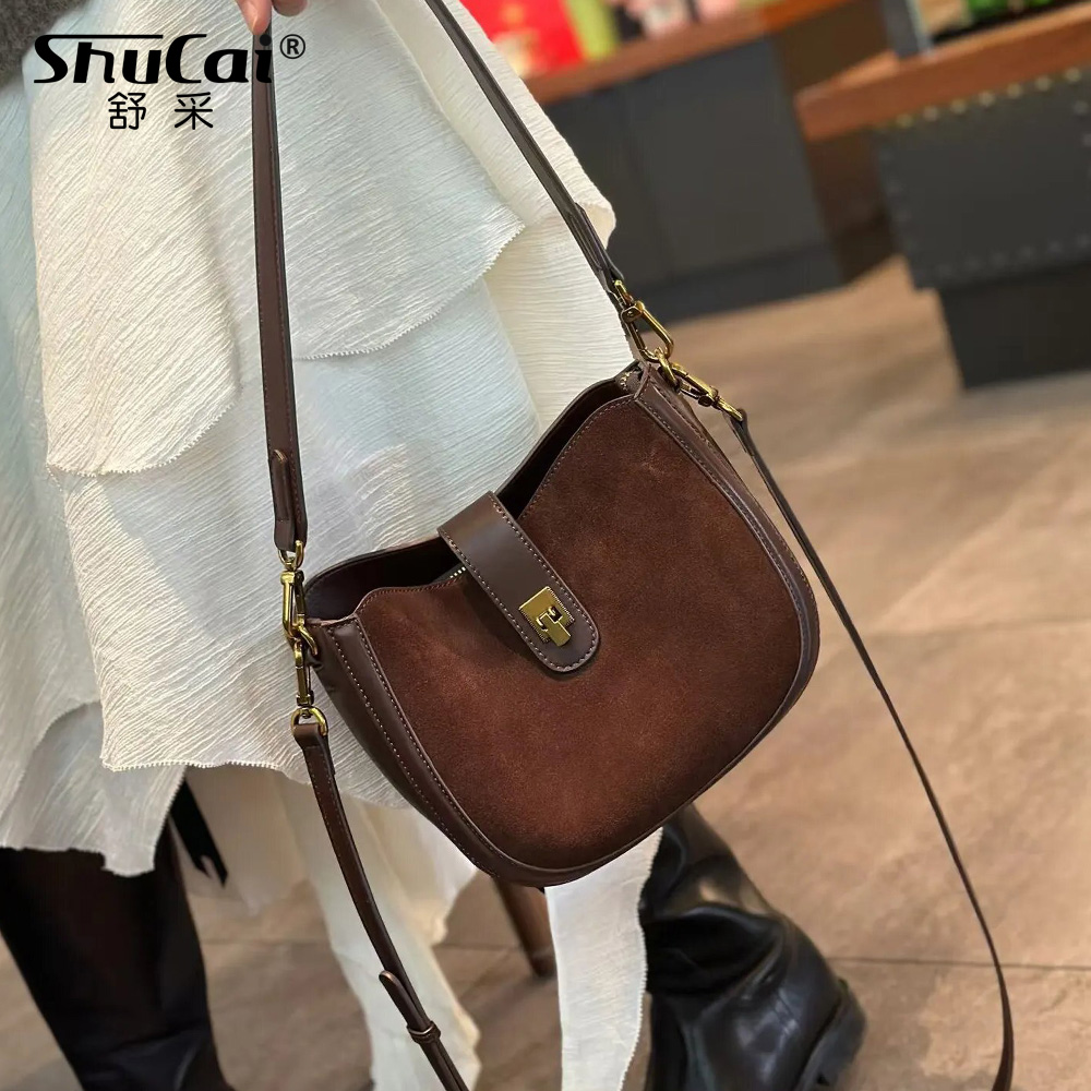 Genuine Grade Suede Leather Wo - Luxury Bags News のレビューと価格