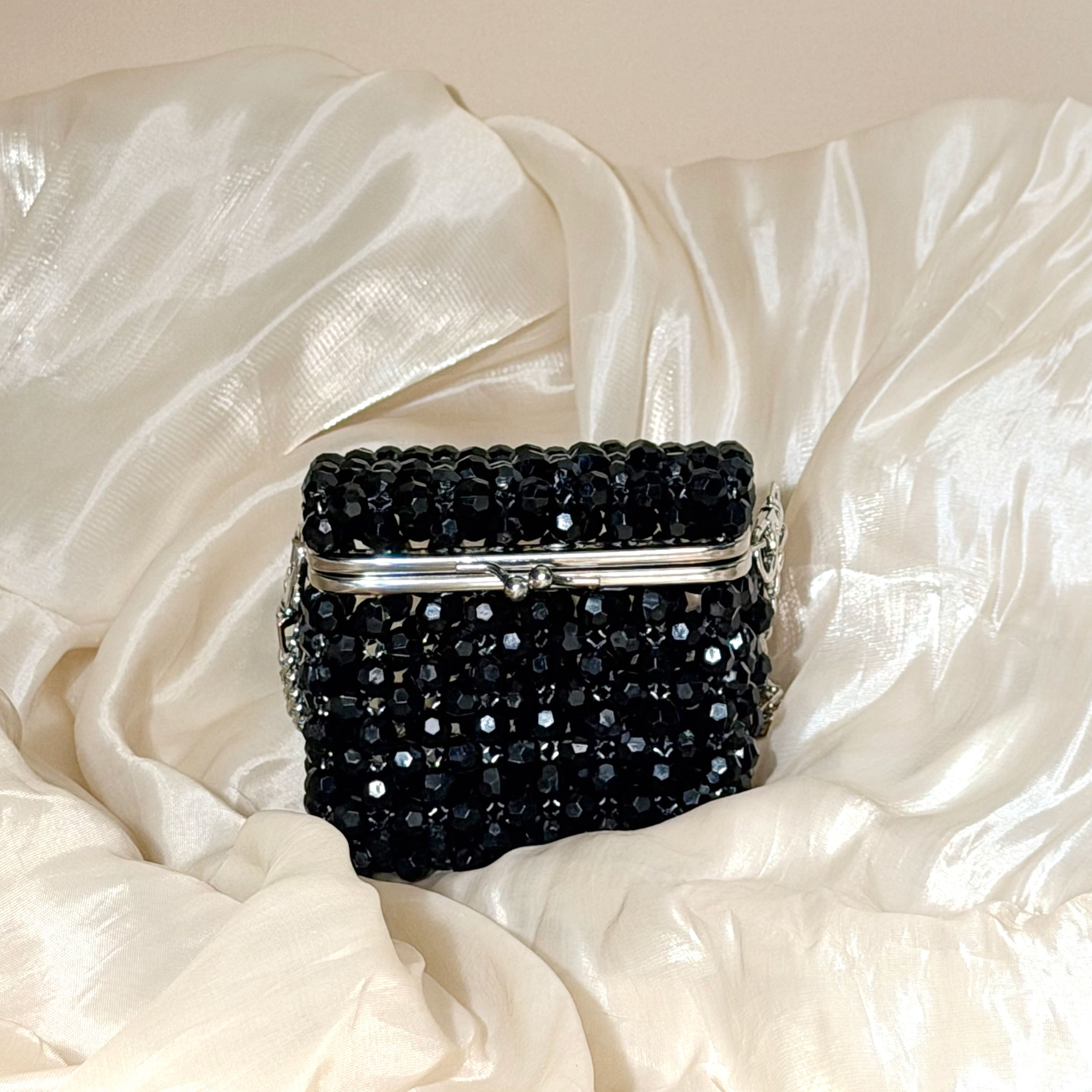 Vintage Black Beaded Clutch Ba - Luxury Bags Sales のレビューと価格