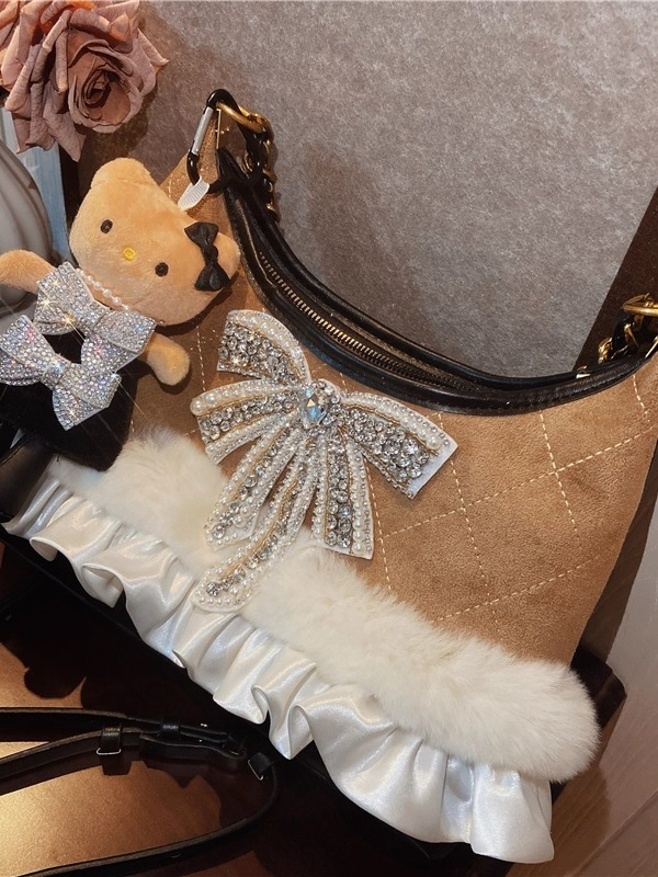 Vintage Niche Heavy Industry R - Half Moon Bag Suede のレビューと価格