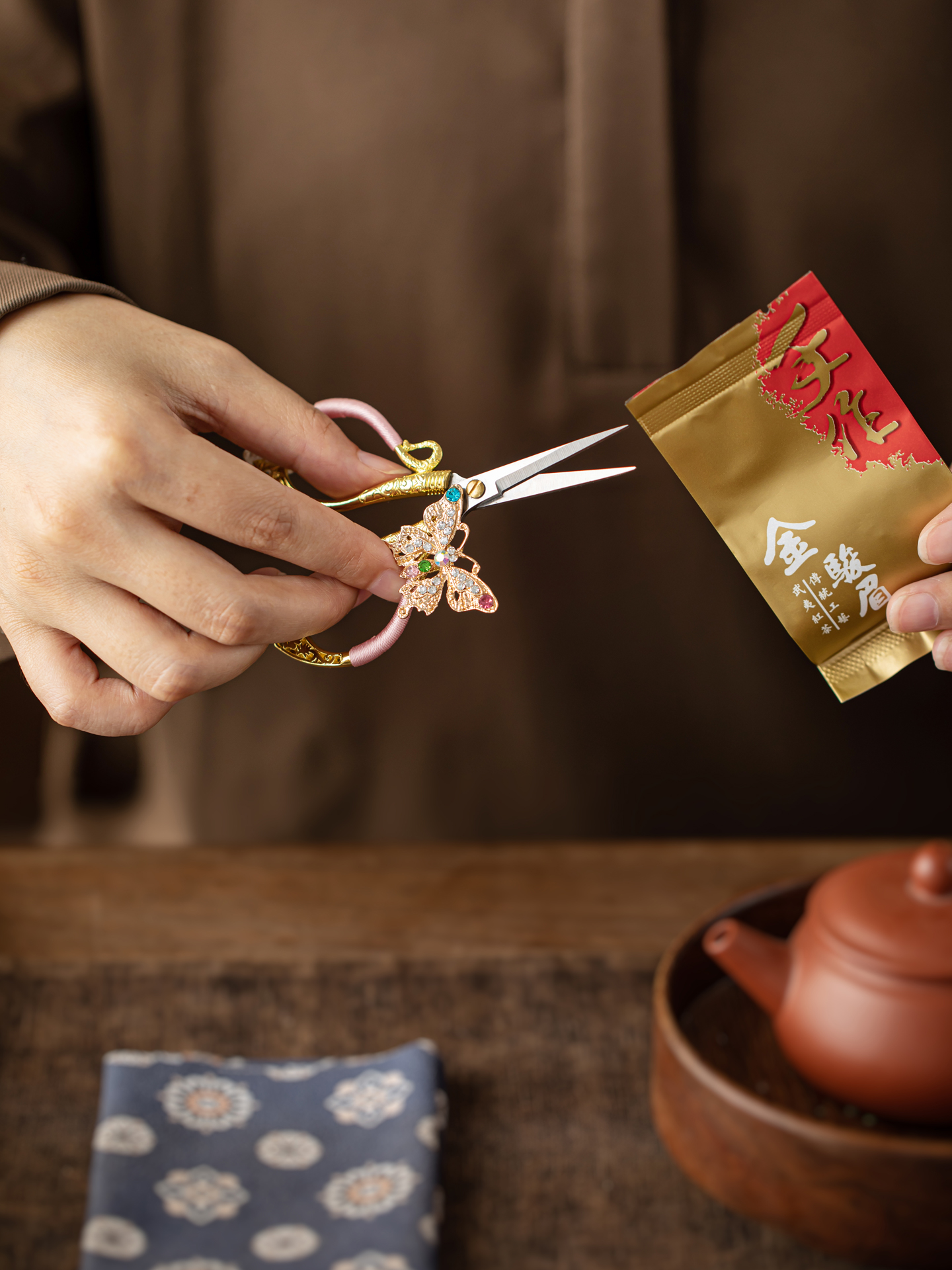 Premium Small Tea Shears Tea C - Zen Luxury Bags のレビューと価格