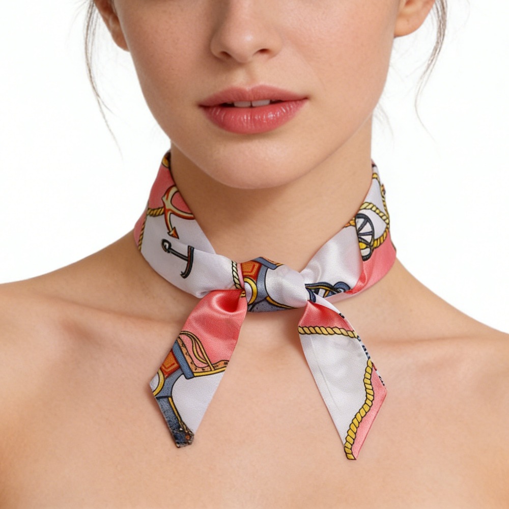 Luxury Skinny Silk Scarf for L - Luxury Bags For Travel のレビューと価格