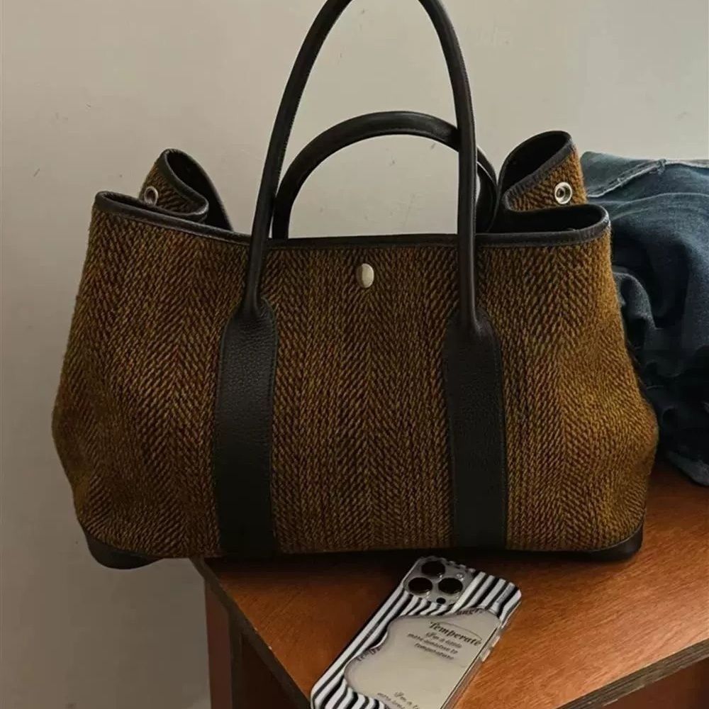 JIAERDI Retro Weave Tote Bag W - Luxury Bags For Travel のレビューと価格