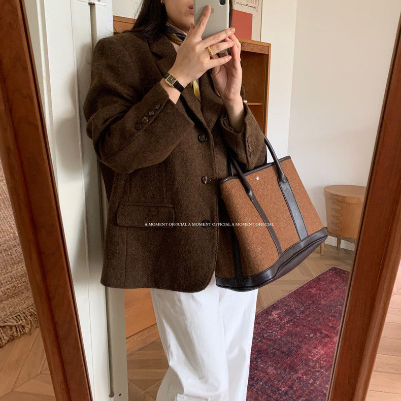 JIAERDI Retro Weave Tote Bag W - Luxury Bags For Travel のレビューと価格