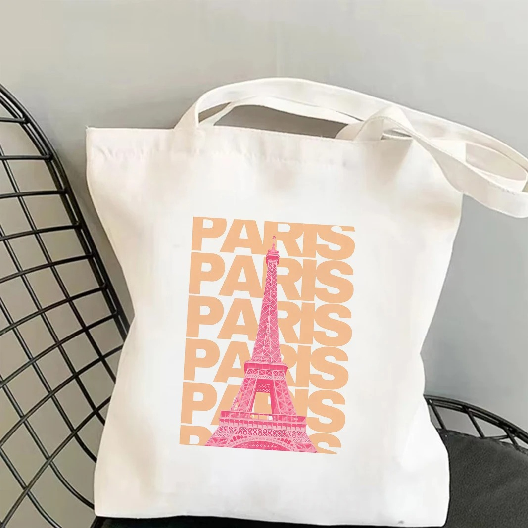 Chicago London Eiffel Tower Gr - Canvas Tote Designer のレビューと価格