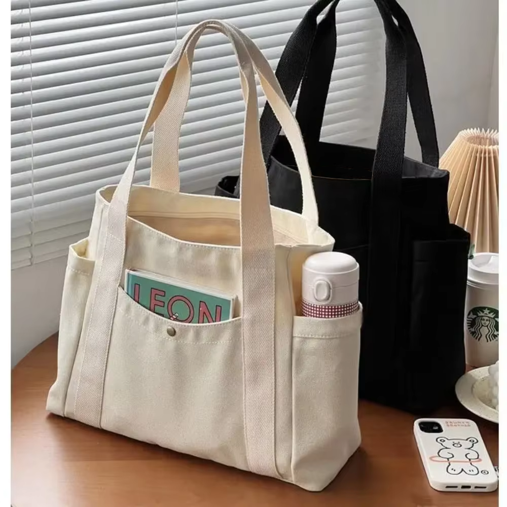 Large Capacity Canvas Tote Bag - Canvas Tote Designer のレビューと価格