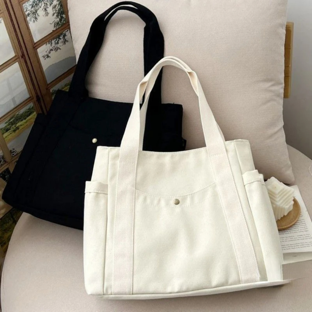 Large Capacity Canvas Tote Bag - Canvas Tote Designer のレビューと価格