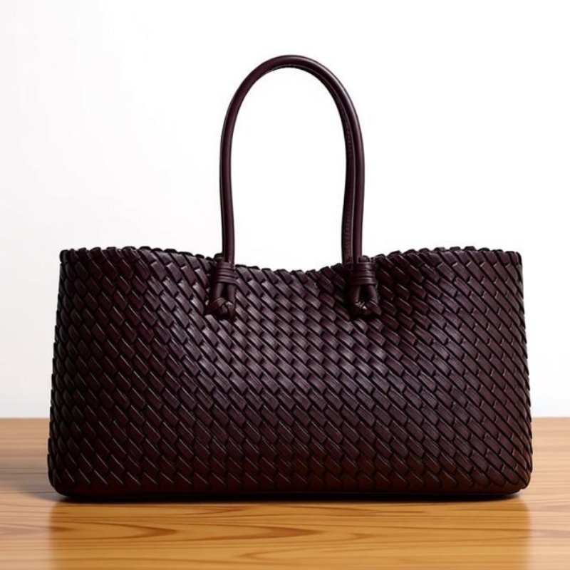 Luxury High-end Woven Tote Bag - Luxury Tote Bags With Zipper のレビューと価格
