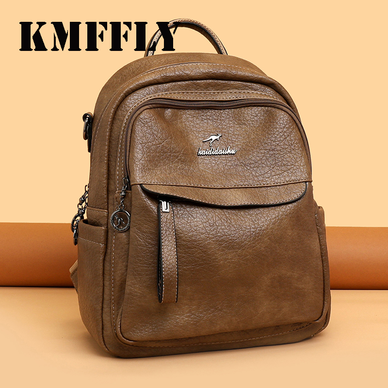 High Quality Leather Backpack  - Luxury High Quality Bags のレビューと価格