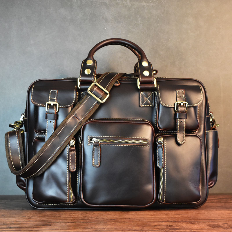 Vintage Men's Black Shoulder B - Luxury Bags For Travel のレビューと価格