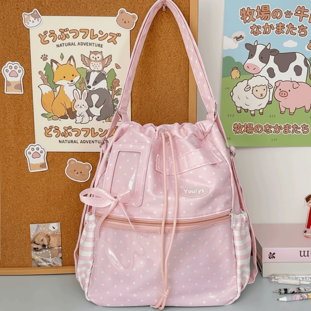 Cute Polka Dot Pattern Ita Bac - Canvas Tote Designer のレビューと価格