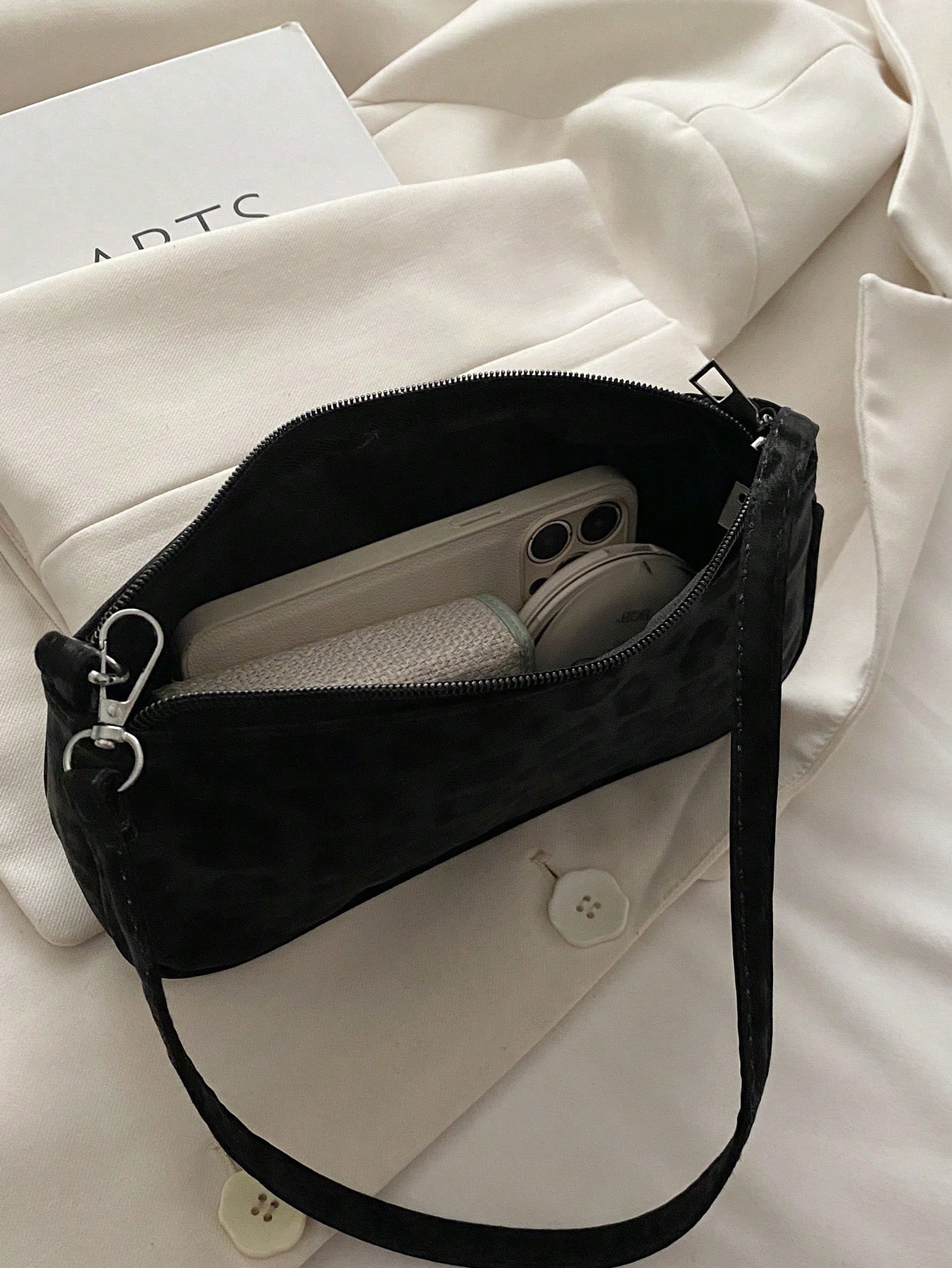 Women's Retro Suede Leopard Pr - Half Moon Bag Suede のレビューと価格