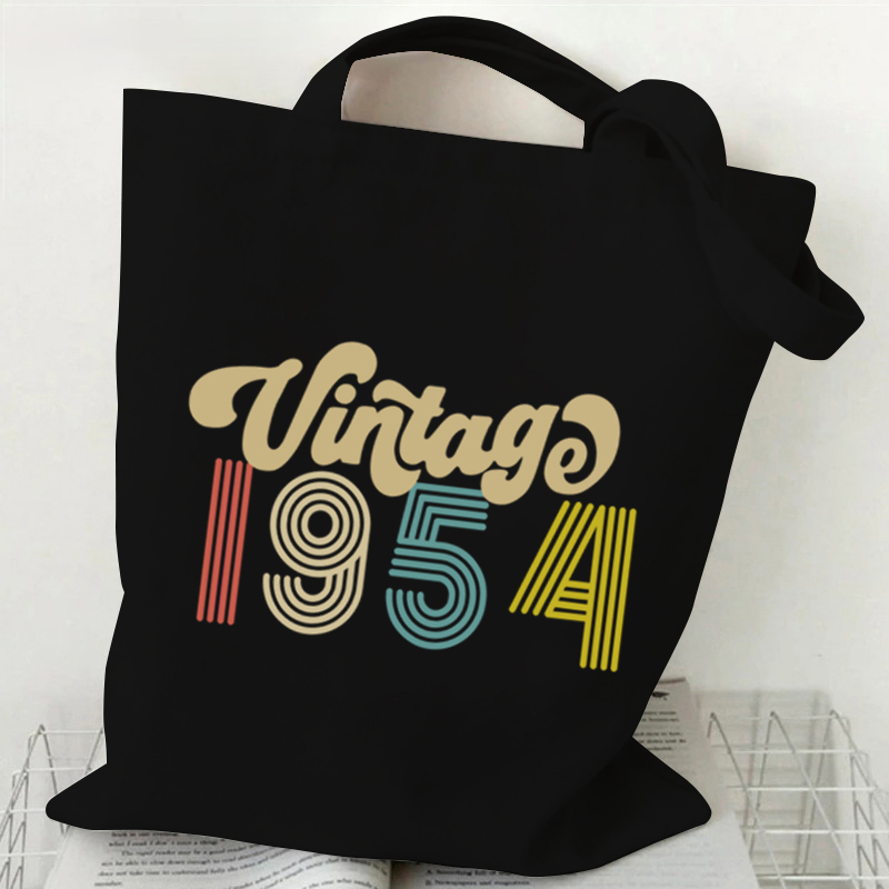 Vintage 1954 Pattern Canvas Sh - Canvas Tote Designer のレビューと価格