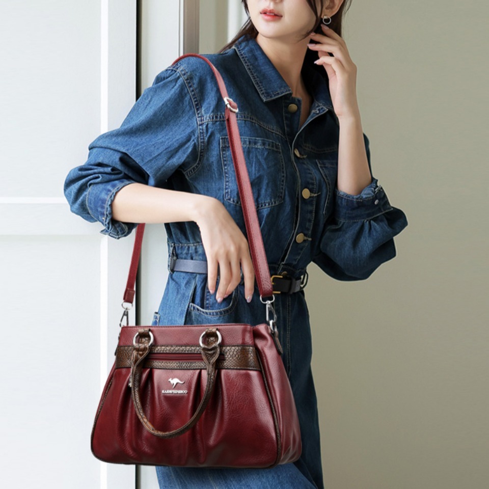 Three Layers Luxury Casual Tot - Luxury Tote Bags With Zipper のレビューと価格