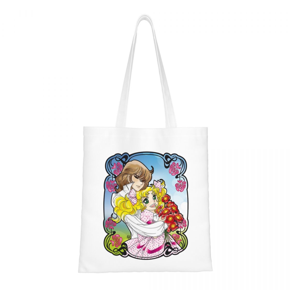 Candy Candy Anime & Terence Ca - Canvas Tote Designer のレビューと価格