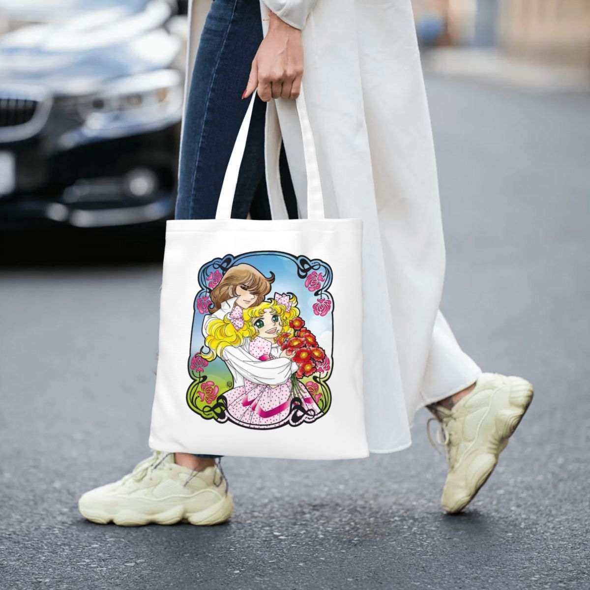 Candy Candy Anime & Terence Ca - Canvas Tote Designer のレビューと価格