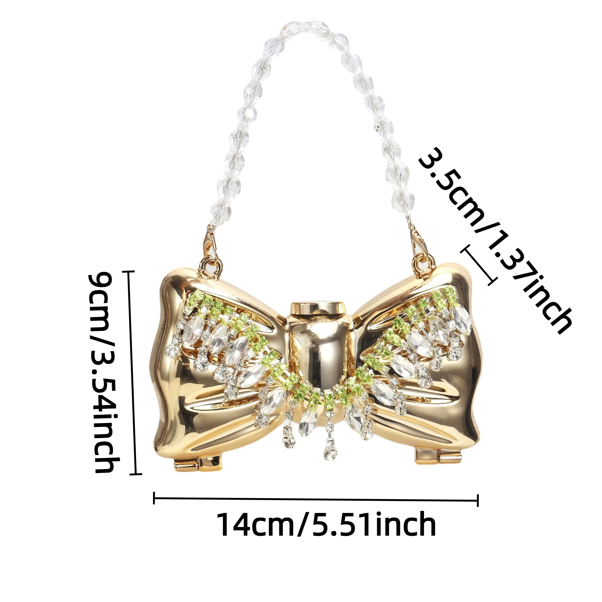 Luxury Fashion Metal Mini Hand - Luxury Bag Collection のレビューと価格